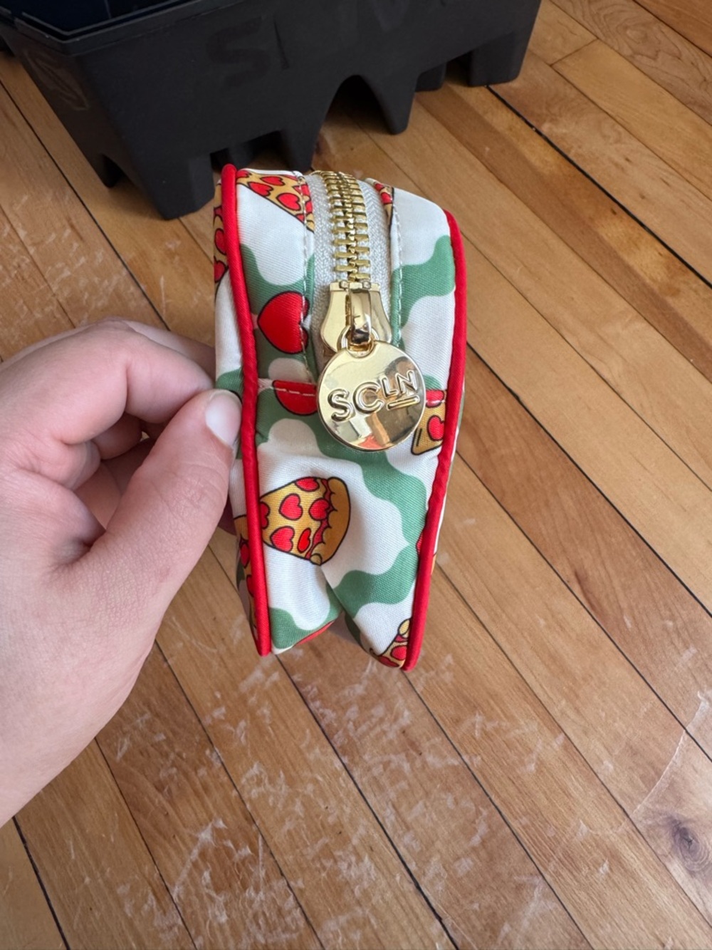 Stoney Clover Lane Destination Italy Small Pizza Pouch EUC - Picture 3 of 4